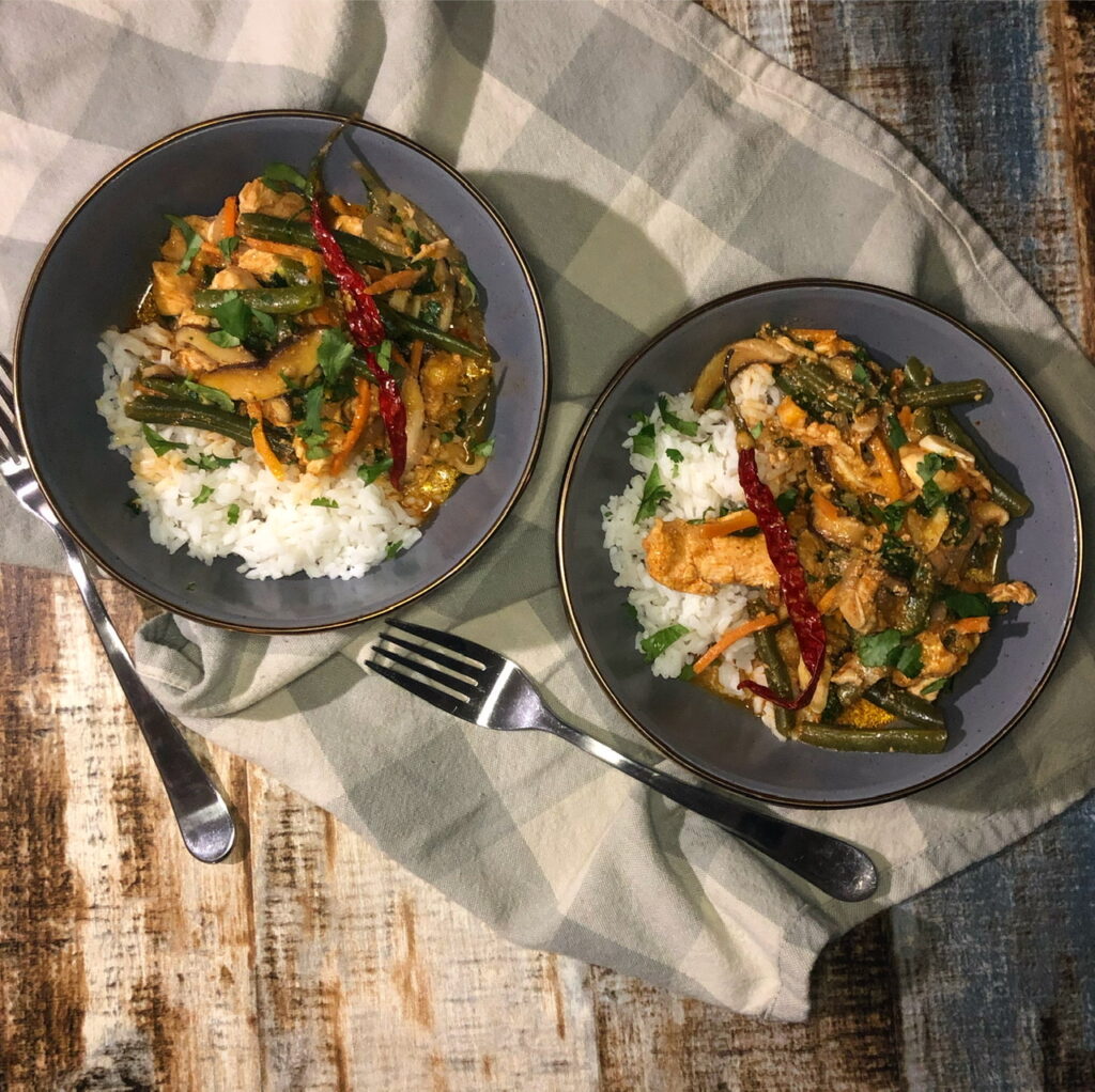 Thai Curry Chicken - Thyme + Timber